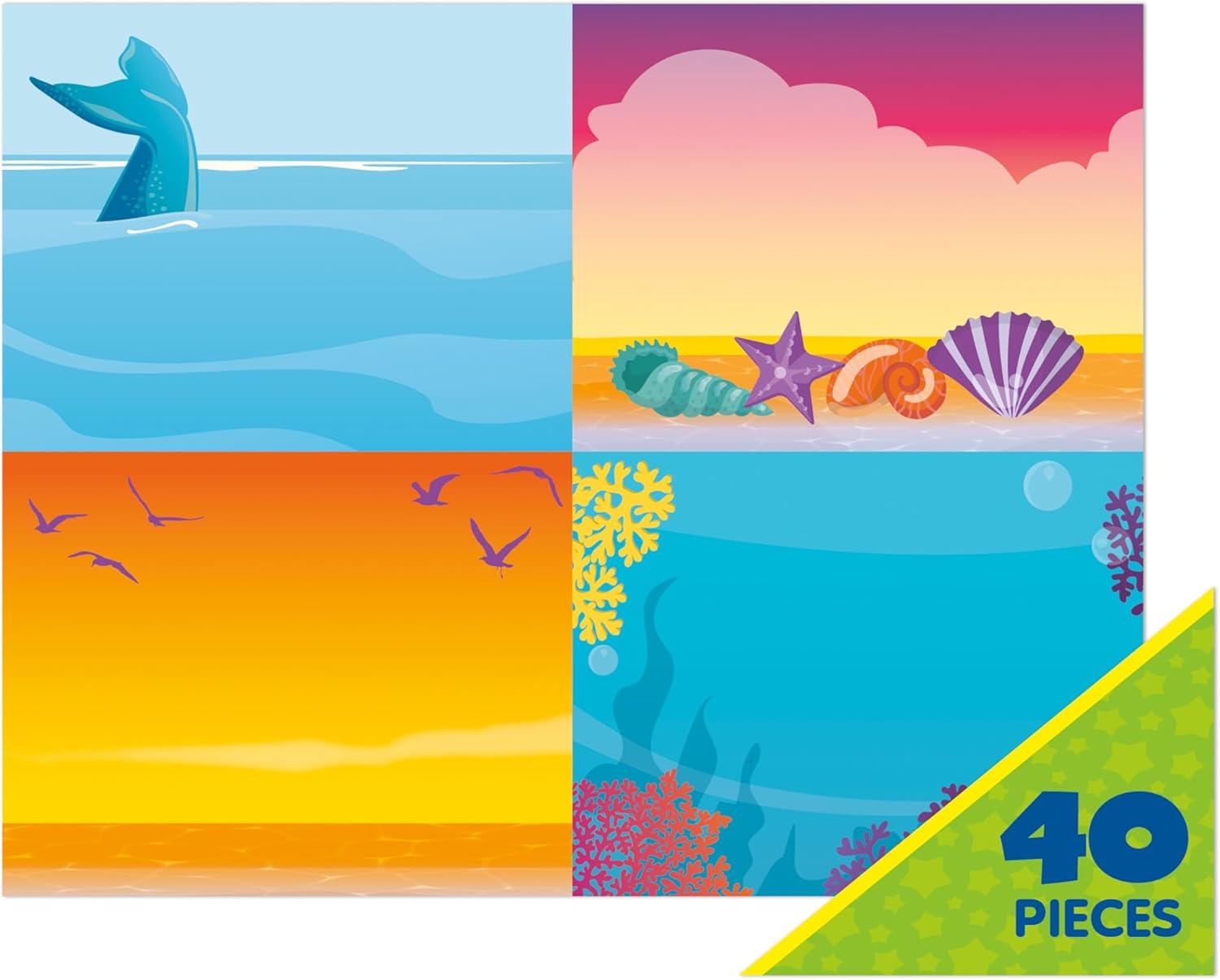 imageEureka Crayola Crayons SelfAdhesive Student Name Tags for Teachers 275quot x 225quot 40 PiecesSeas the Day