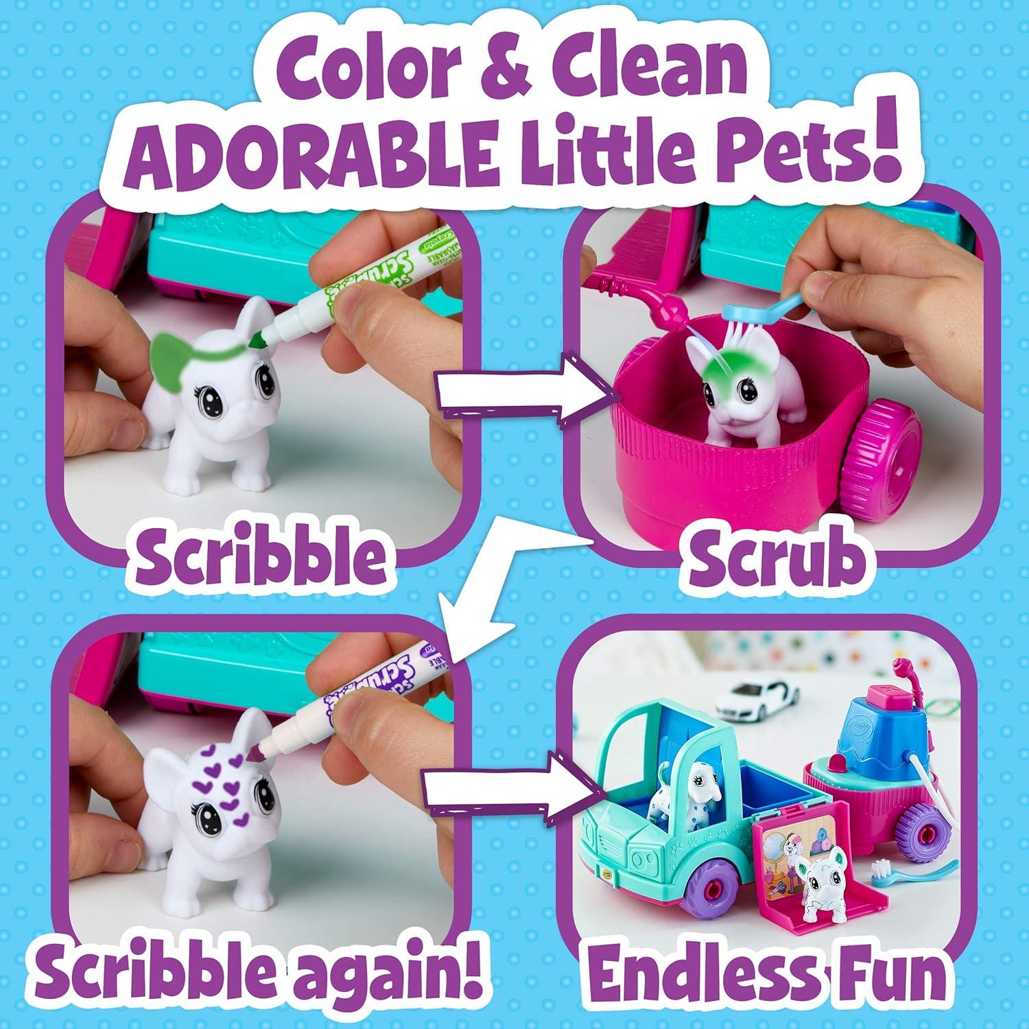 imageScribble Scrubbie Pets Beauty Salon Playset