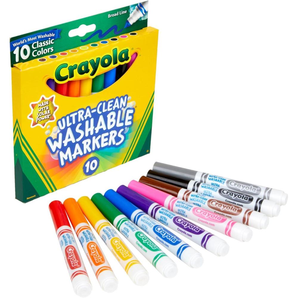 imageCrayola Broad Line Markers 10ct10