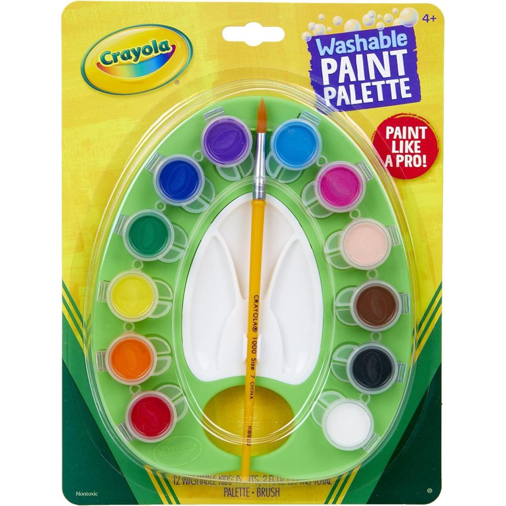 imageCrayola Kids Washable Paint Pallet
