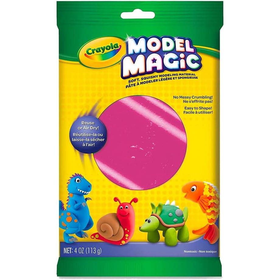 imageCrayola Model Magic in Raspberry Pink Modeling Clay Alternative 4ozRaspberry