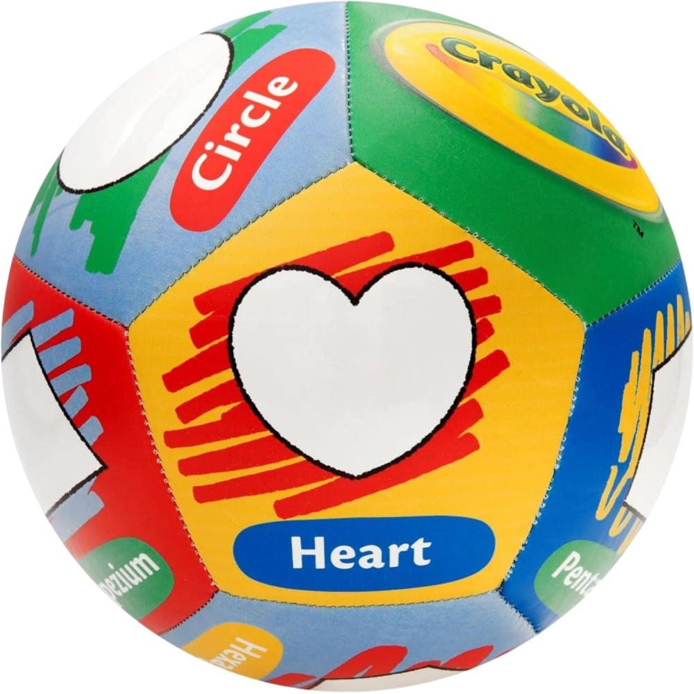 imageCrayola Official Soccer Ball  Unisex Kids  Multiplication Size 3Shape