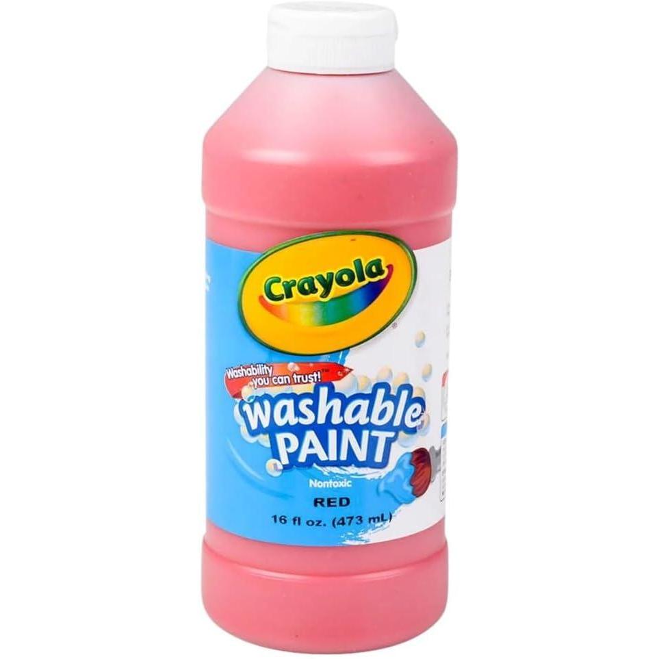 imageCrayola Washable Paint Red 16 oz