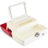 Caboodles On-The-Go-Girl Case(Crimson White School Spirit)
