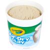 Crayola Air Dry Clay, White, 5Lb Bucket, No Bake Clay for Kids, Gift