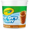Crayola Air Dry Clay for Kids (5lbs), Reusable Bucket of Terra Cotta Clay for Sculpting, Bulk Arts and Crafts Supplies, Ages 3+