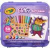 Crayola All That Glitters Art Case (50+pcs), Glitter Crayons & Coloring Supplies, Kids Art Set, Gifts for Girls & Boys, Ages 5+(Glitter)
