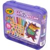 Crayola All That Glitters Art Case (50+pcs), Glitter Crayons & Coloring Supplies, Kids Art Set, Gifts for Girls & Boys, Ages 5+(Glitter)