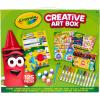 Crayola Art Set for Kids (125pcs), Art Supplies Kit with Giant Coloring Books, Washable Paints, Markers & Storage Box, Holiday & Christmas Gift for Kids, Ages 5+ [Amazon Exclusive]