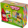 Crayola Art Set for Kids (125pcs), Art Supplies Kit with Giant Coloring Books, Washable Paints, Markers & Storage Box, Holiday & Christmas Gift for Kids, Ages 5+ [Amazon Exclusive]