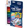 Crayola Color Changing Markers (8ct), No Bleed Markers for Adult Coloring, Dual Sided Marker Set, Cool Art Supplies, Gift for Teens(Fine Point)