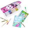 Crayola Coloring Set with Limited Edition Blue Art Case, Limited Edition Crayons, 50+ Pieces, Gifts for Kids(Mauve)