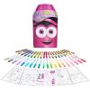 Crayola Coloring Set with Limited Edition Blue Art Case, Limited Edition Crayons, 50+ Pieces, Gifts for Kids(Mauve)