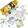 Crayola Coloring Set with Limited Edition Blue Art Case, Limited Edition Crayons, 50+ Pieces, Gifts for Kids(Yellow)