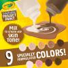 Crayola Colors Of The World Washable Paint – 8oz (9ct), Bulk Skin Tone Paint, Kids Arts & Crafts Supplies, For Teachers & Classrooms