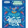 Crayola Colors of Kindness Adult Coloring Book (40pgs), Adult Coloring Pages, Stress Relief Activity, Gift for Teens & Adults, 9+(Colors of Kindness)