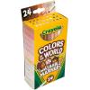 Crayola Colors of the World Markers 24 Count(24 Count (Pack of 2))