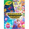 Crayola Colossal Collection of Coloring, 288 Coloring Book Pages, 2 Sticker Sheets, Coloring Book for Kids & Adults, Toddler Travel Activity, 3+