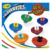 Crayola Colourwhirls Battle Arena Art Game, DIY Gyro Spin Art Toy, 4 Battling Spinning Top Toys, Birthday, Holiday for Kids, Ages 6+