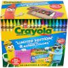 Crayola Crayon Box (64 Count), With Limited Edition Colors & Plastic Case, Arts & Crafts Coloring Supplies for Kids, Back to School Essentials, Ages 3+(Limited Edition)