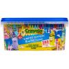 Crayola Crayon Tub – Limited Edition Colors (288ct), Bulk Coloring Crayons for Kids, Stocking Stuffers for Kids, Holiday & Christmas Gifts for Toddlers, Ages 3+(Limited Edition)