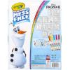 Crayola Frozen 2 Glitter Effects Color Wonder Set, Mess Free Coloring, Gift for Kids, 3, 4, 5, 6