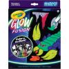 Crayola Glow Fusion, Glow in The Dark Coloring Set with Markers, Alien & Monster Coloring Pages, Gift for Kids(Alien & Monsters)