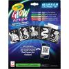 Crayola Glow Fusion, Glow in The Dark Coloring Set with Markers, Alien & Monster Coloring Pages, Gift for Kids(Deep Sea Creatures)