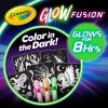 Crayola Glow Fusion, Glow in The Dark Coloring Set with Markers, Alien & Monster Coloring Pages, Gift for Kids(Deluxe)