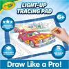 Crayola Light Up Tracing Pad – Blue, Drawing & Tracing Projector for Kids, Holiday & Christmas Gifts for Girls & Boys, Sketching Light Box Table, Toys for Kids, Ages 6+(Blue)
