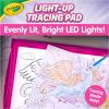 Crayola Light Up Tracing Pad – Blue, Drawing & Tracing Projector for Kids, Holiday & Christmas Gifts for Girls & Boys, Sketching Light Box Table, Toys for Kids, Ages 6+(Pink)