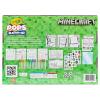 Crayola Minecraft POPs 3D Art Kit for Kids, Create 3D Characters, Coloring Activity Set with Markers & Stickers, Minecraft Toys, Gift for Boys & Girls