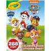 Crayola Paw Patrol Coloring Book (288pgs), Kids Coloring Book Pages & Stickers, Paw Patrol Gift & Toys, Toddler Stocking Stuffer