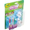 Crayola Scribble Scrubbie Safari 2 Pack Animal Toy Set Age 3+(Zebra and Bird)