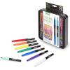 Crayola Sketch & Detail Dual-Tip Markers (16ct), Adult Coloring Set, 32 Colors, Fine & Brush Tip Art Markers, For Calligraphy & Drawing(Blending Markers)