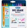Crayola Take Note Dry Erase Markers for School (12ct) Teacher Supplies, Chisel Tip Whiteboard Markers, Essential Classroom Must Haves, Low Odor(Dry Erase Markers)