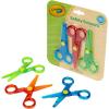 Crayola Toddler Safety Scissors (3pk), Blunt Tip Training Scissors for Preschool Learning Activities, Right & Left Handed, Toddler Arts & Crafts Essentials(Safety Scissors)