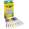 Crayola Ultra Clean Washable Markers – 12 Pack (10ct), Bulk Fine Line Markers for Classrooms, Kids, Nontoxic