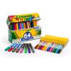 Crayola Washable Broad Line Marker Variety Set (64ct), Christmas Gifts for Grandkids, Toddlers & Kids, Ultra-Clean, Window, & Gel FX Markers for Kids, 3+