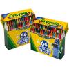 Crayola Washable Crayons for Kids – 64ct (2 Boxes), Bulk Crayons for Toddlers, Kids Arts & Crafts Supplies for Coloring Books, Drawing, Doodling [Amazon Exclusive]