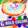 Crayola Washable Kids Paint Set (12ct), Classic and Glitter Paint for Kids, Arts & Crafts Supplies for Classrooms, Toddler Painting Kit, Gifts, Ages 3, 4, 5 [Amazon Exclusive](Bold)