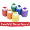 Crayola Washable Kids Paint Set (12ct), Classic and Glitter Paint for Kids, Arts & Crafts Supplies for Classrooms, Toddler Painting Kit, Gifts, Ages 3, 4, 5 [Amazon Exclusive](Classic & Glitter)