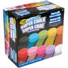 Crayola Washable Outdoor Sidewalk Chalk Collection (130ct), Bulk Anti-Roll Chalk Sticks for Kids, Outdoor Toys & Activities for Kids, Gifts, Ages 4, 5, 6(Super Chalk)