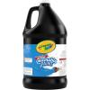 Crayola Washable Paint (1 Gallon), White Paint, Bulk Classroom Supplies for Teachers, Washable Paint for Kids, Nontoxic, 3+(Black)