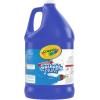 Crayola Washable Paint (1 Gallon), White Paint, Bulk Classroom Supplies for Teachers, Washable Paint for Kids, Nontoxic, 3+(Blue)