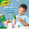 Crayola Washable Paint (1 Gallon), White Paint, Bulk Classroom Supplies for Teachers, Washable Paint for Kids, Nontoxic, 3+(Green)