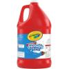 Crayola Washable Paint (1 Gallon), White Paint, Bulk Classroom Supplies for Teachers, Washable Paint for Kids, Nontoxic, 3+(Red)