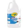Crayola Washable Paint (1 Gallon), White Paint, Bulk Classroom Supplies for Teachers, Washable Paint for Kids, Nontoxic, 3+(White)
