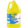 Crayola Washable Paint (1 Gallon), White Paint, Bulk Classroom Supplies for Teachers, Washable Paint for Kids, Nontoxic, 3+(Yellow)