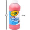 Crayola Washable Paint, Red, 16 oz.